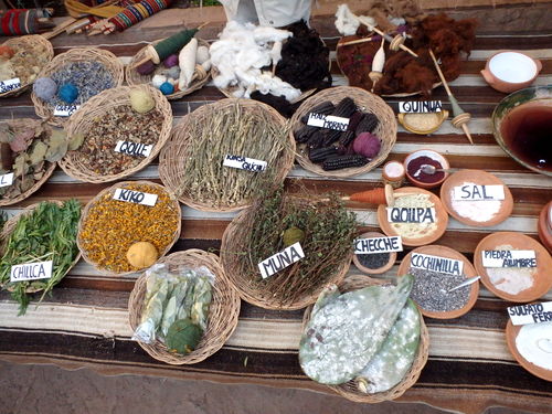 Materials for Dying and Cleaning.